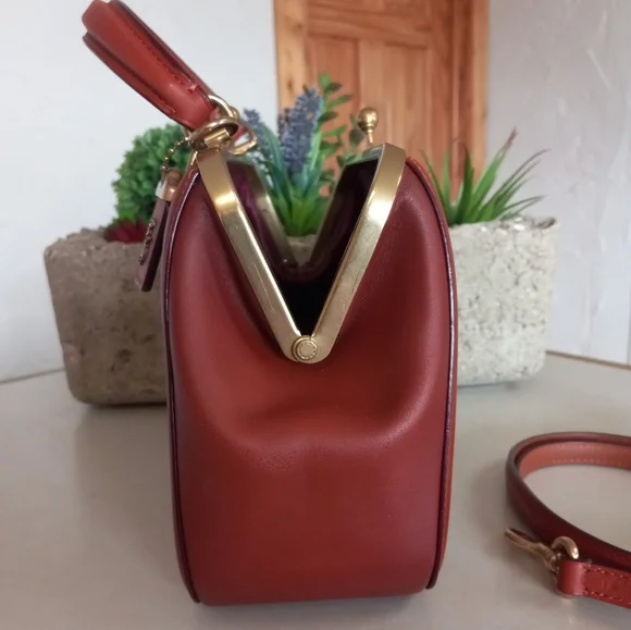 Coach Frame Bag 23 In Signature Canvas - Picture 6 of 15